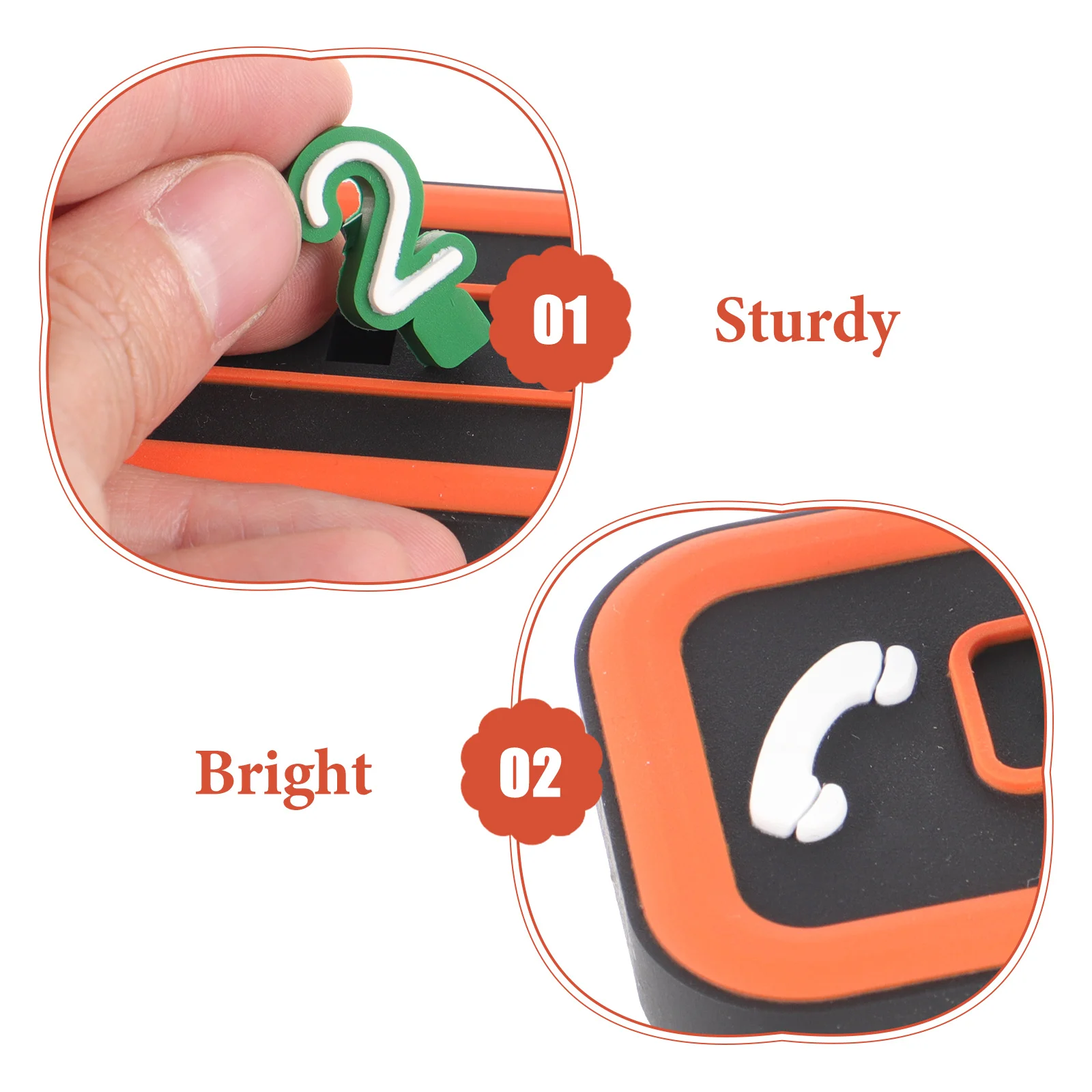 

1Set Car Temporary Parking Card PVC Temporary Parking Phone Car Dashboard Accessories Auto