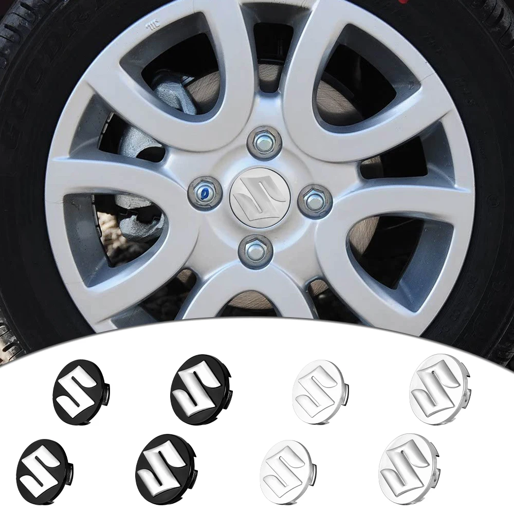 

4PCS ABS 54/58mm Car Wheel Center Cover Hub Plastic Cap Emblem Badge Auto Accessories For Suzuki Swift SX4 Samurai Baleno Vitara