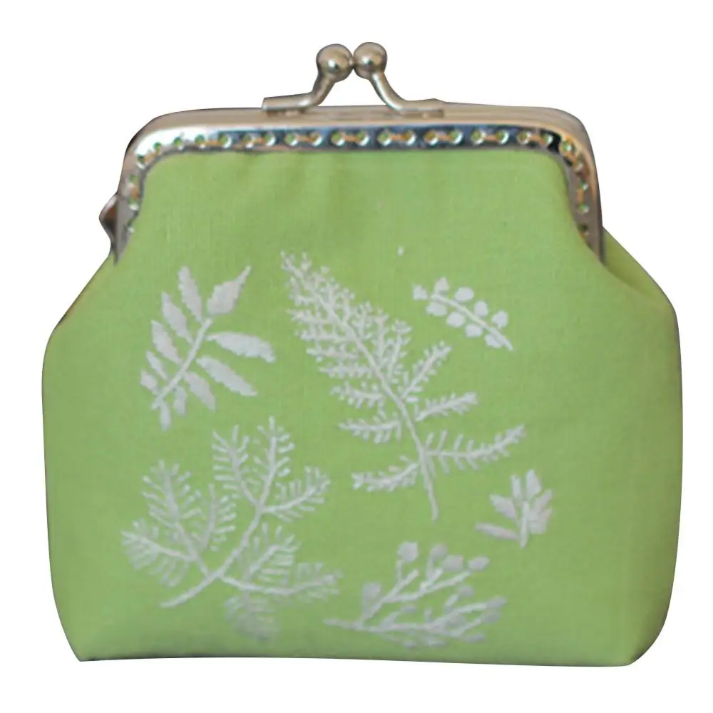 DIY Flower Embroidery Wallet Purse Tree Needlework Sewing Cross Stitch Materials