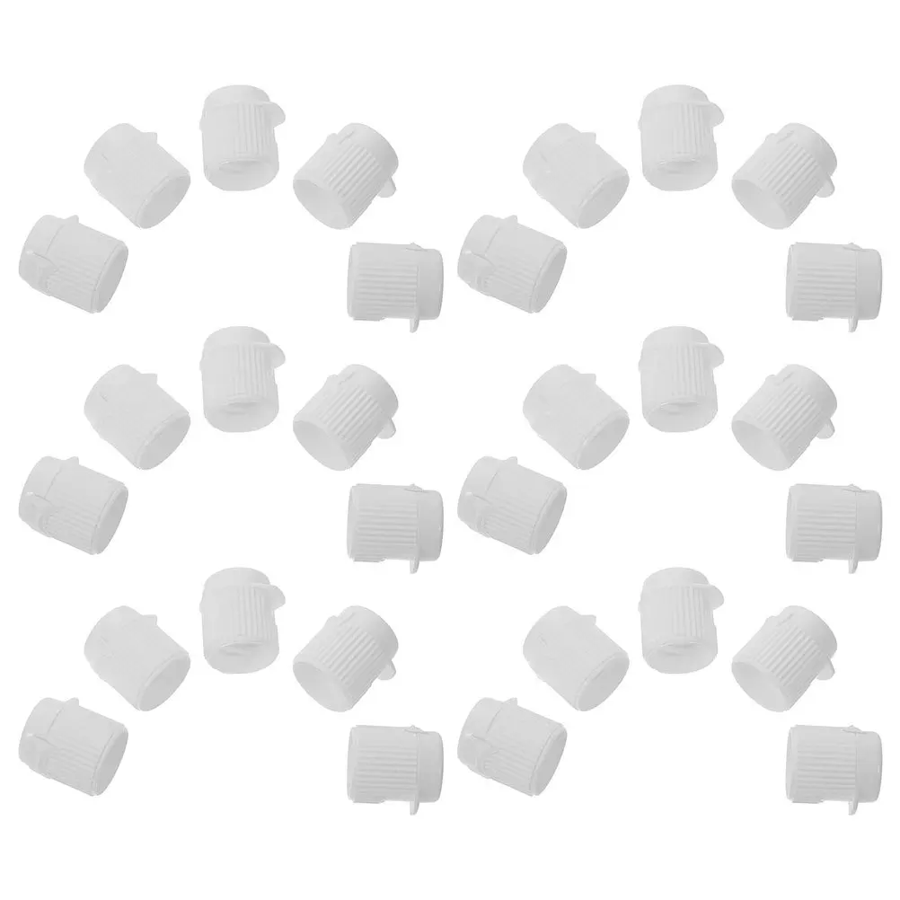 Alipis 50 قطعة غطاء معجون الأسنان غطاء غطاء السفر لإمدادات أنبوب الطلاء