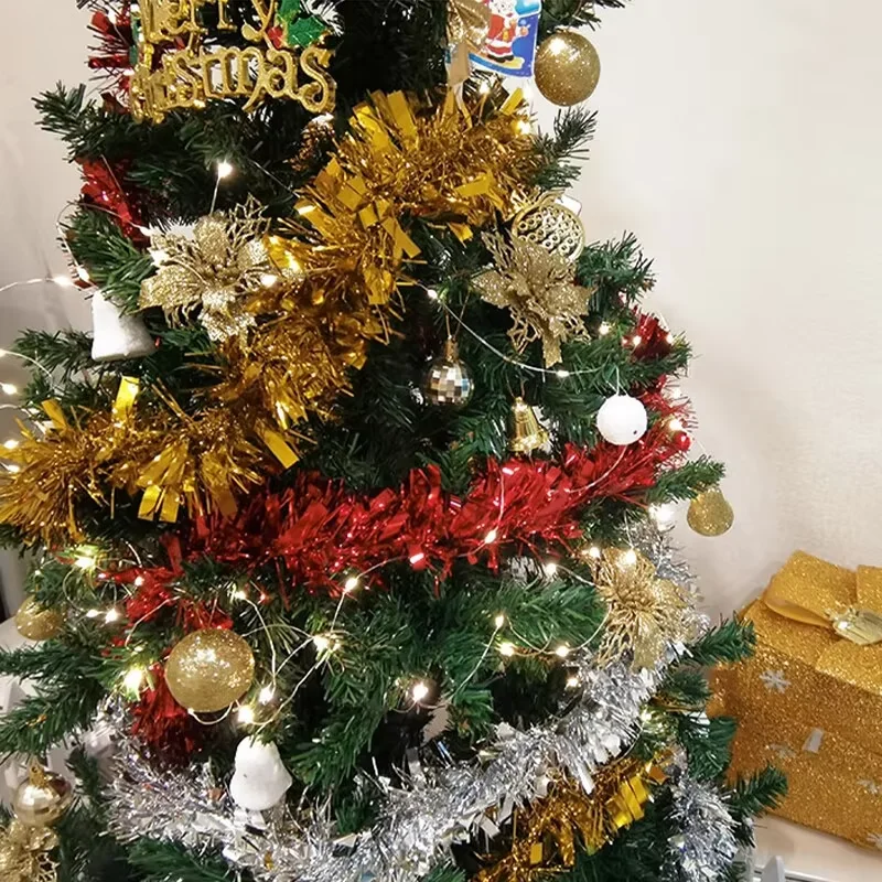 5M USB LED String Lights for Xmas Garland Party Wedding Home House Decoration Christmas Tree Flasher Fairy Lights