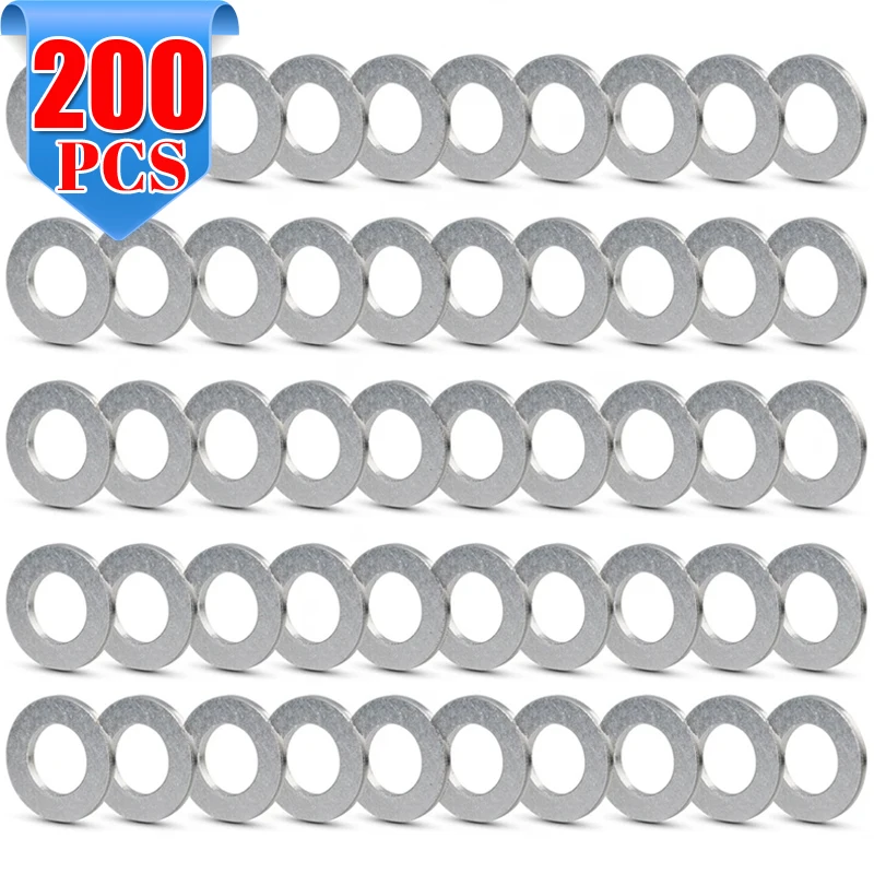 14 mm I.D. Aluminium Oil Drain Plug Crush Washers Sealing Gasket for Honda Accord Civic CR-V CR-Z Fit 9410914000 94109-14000