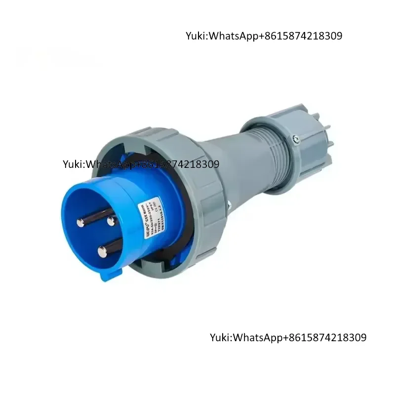 Factory Price IP67 Waterproof WEIPU WP IEC CEE 60309 High Current Industrial Plug Socket Metal Connector for Electrical Power