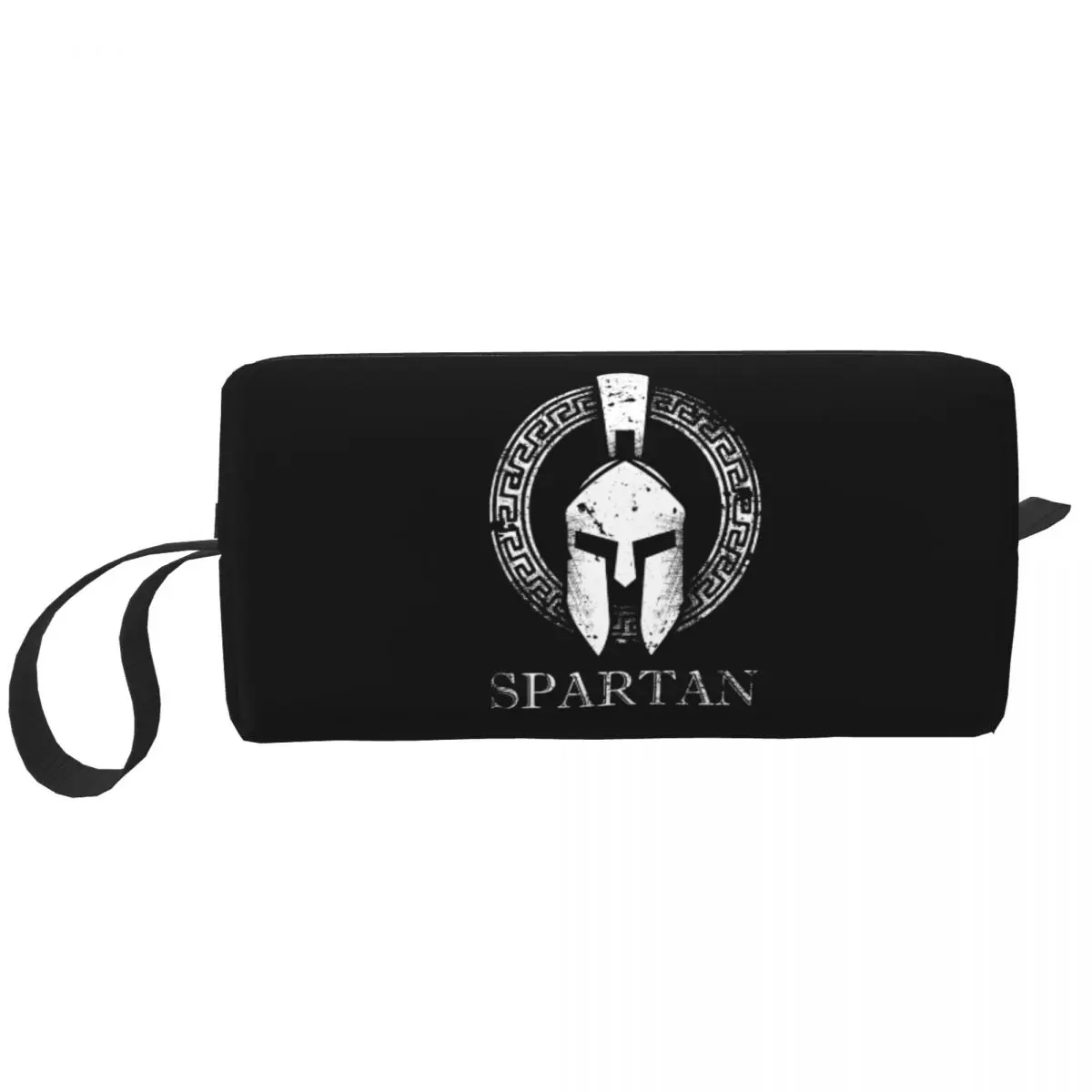 Travel Spartan Molon Labe Sparta Toiletry Bag Portable Makeup Cosmetic Organizer for Women Beauty Storage Dopp Kit Box