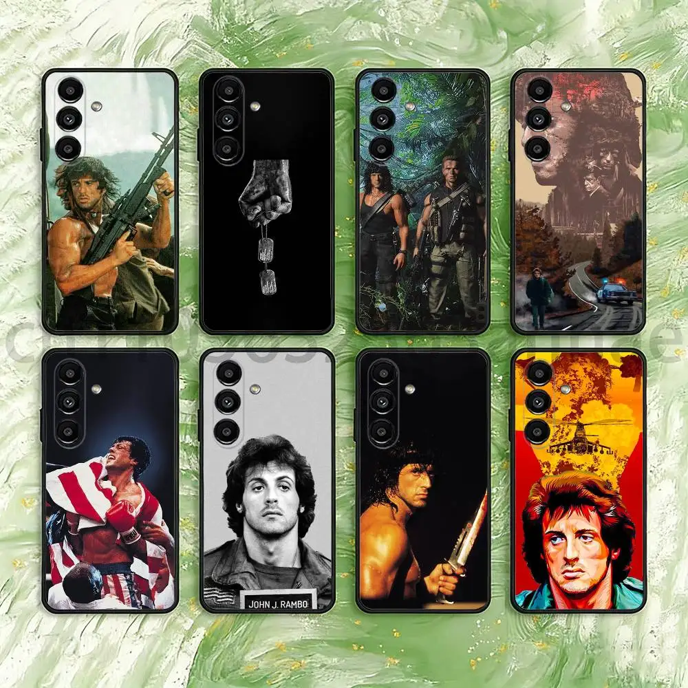 John R-Rambo Phone Case for Samsung Galaxy A73,23,53,33,14,24,13,72,22,52,32,54,A34 Soft Cover