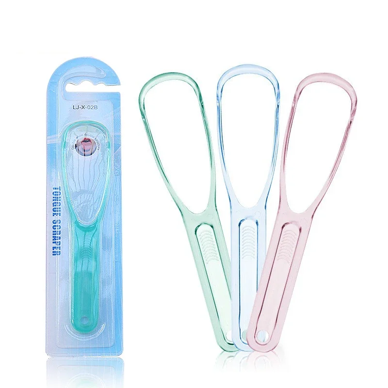 

1Pce Safe and Hygienic Food Grade Tongue Scraper Cleaner Oral Dental Care Keep Breath Fresh Oral Hygiene Clean Tongue Brush Tool