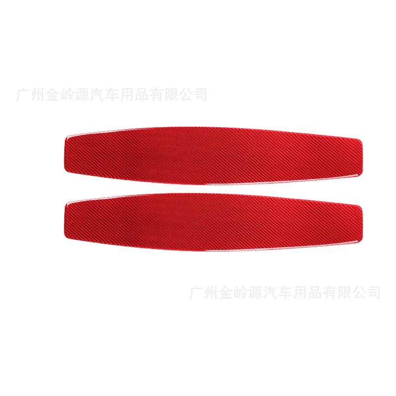 For 19-22 Porsche Taycan Car Interior Modification Carbon Fiber Front Seat Back Panel