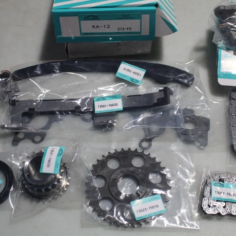 2TZ TIMING CHAIN KIT for   Emina Estima Lucida Previa 2TZ-FE ENGINE 13506-75010 13507-76010 13540-75020 KA-12
