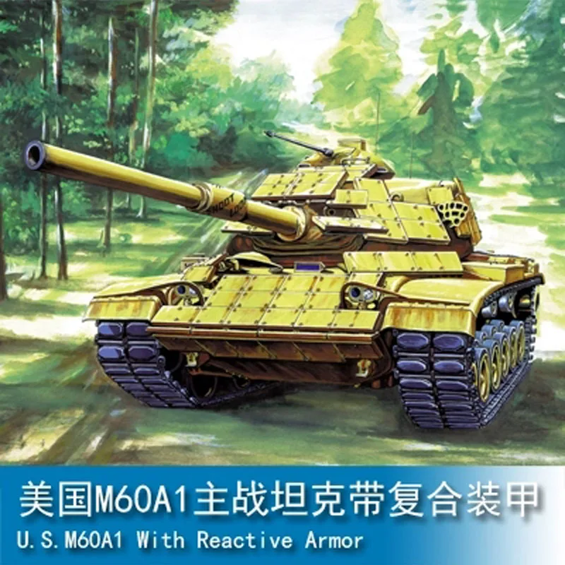 MiniHobby 80105 1/35 US M60A1 Main Battle Tank MBT Electric Model Plastic Motor