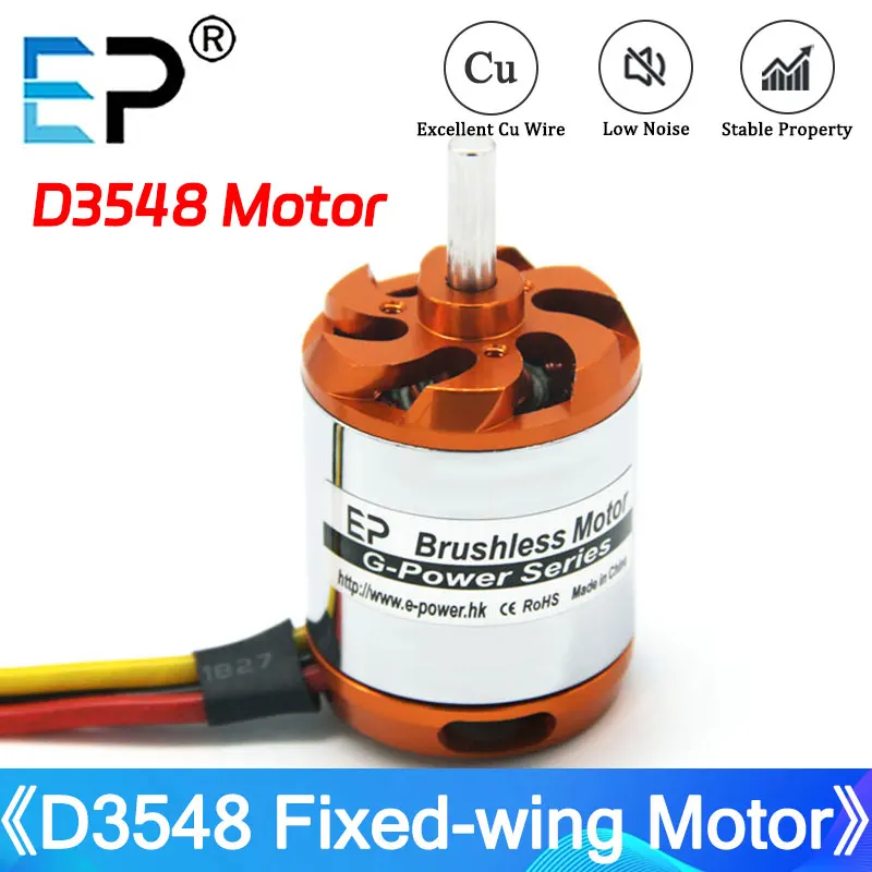 

Бесщеточный двигатель EP D3548 790KV 900KV 1100KV 3-5S Lipo FPV с большой тягой и низким уровнем шума для радиоуправляемых вертолетов, квадрокоптеров, дронов, детали