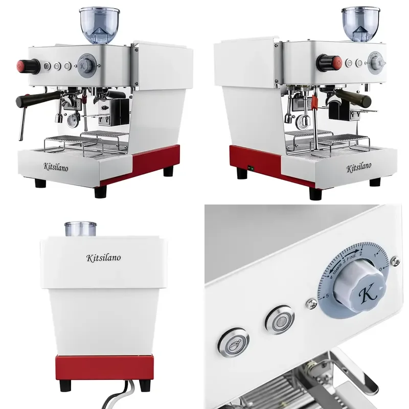 220V 110V Commercial Cappuccino Machine Self-service Espresso Maker for Cafe Restaurant Automatic Coffee Brewing Equipment
