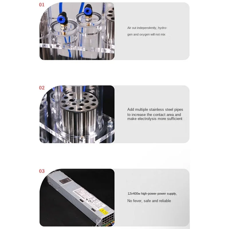 

Factory Price NEW Laboratory Equipment High-Quality Hydrogen And Oxygen Separation Water Electrolyzer Dual Outlet Popular Sc