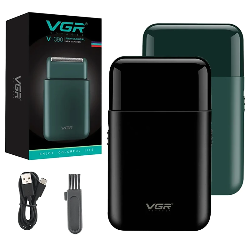 Original VGR Shaver Professional Electric Shaver Mini Beard Trimmer Electric Shaver Men's V-390