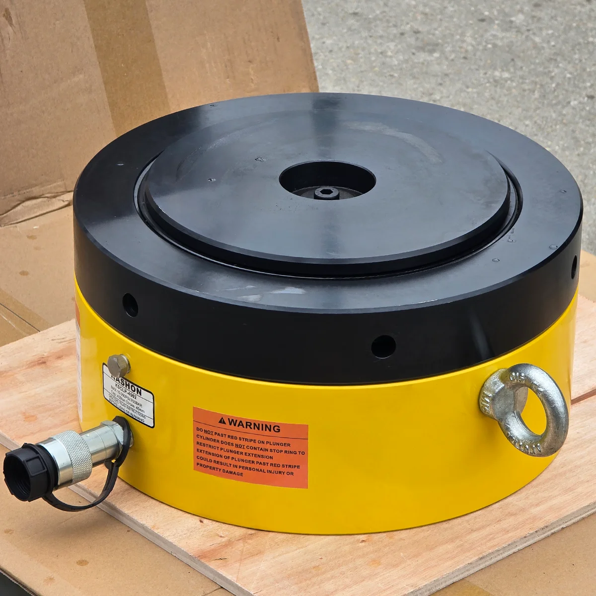 CLP Series Pancake Lock Nut Hydraulic Cylinder Jack Ram