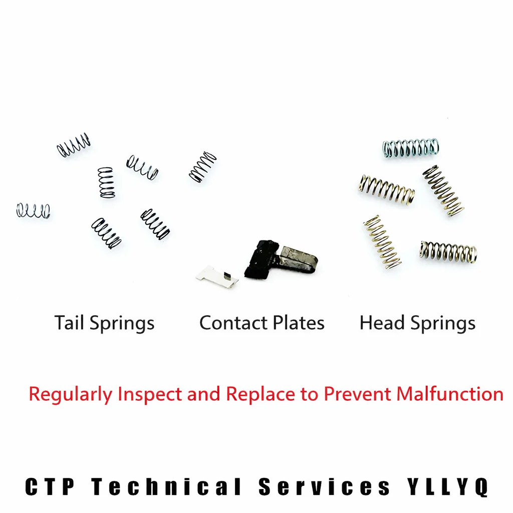 Screen CTP Platemaker Spring Screen8600s Sl Ms 8800 Tail Clip Head Clip Spring, Clip Assembly