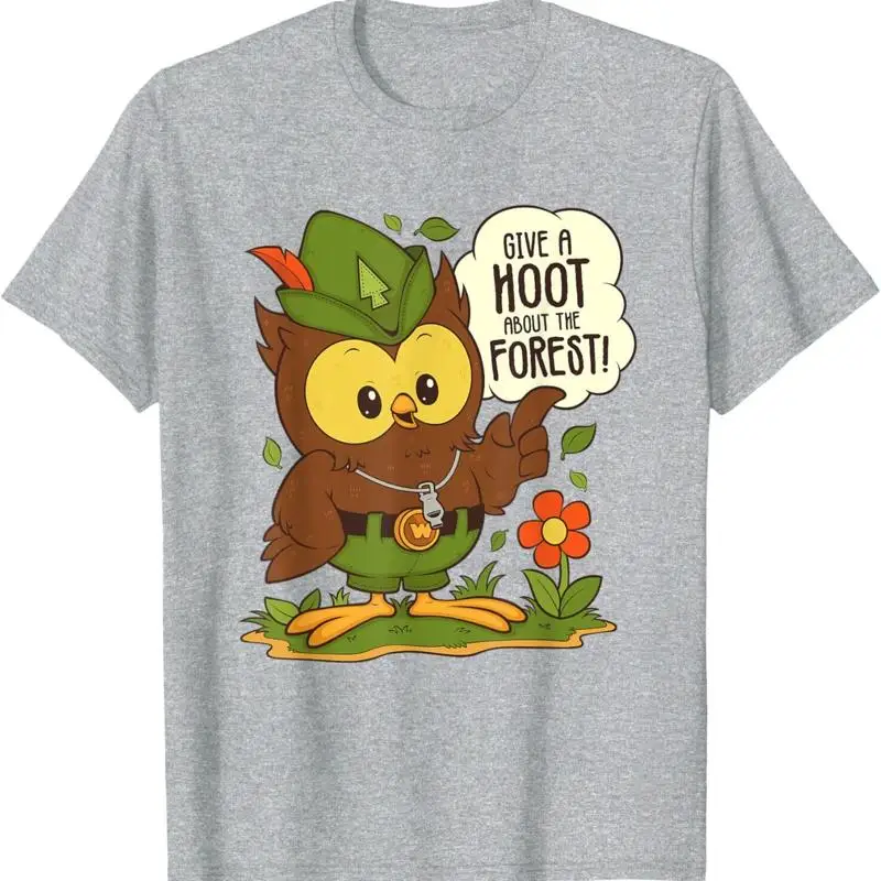 

Woodsy Owl Give A Hoot About The Forest Arbor Day Earth T Shirt