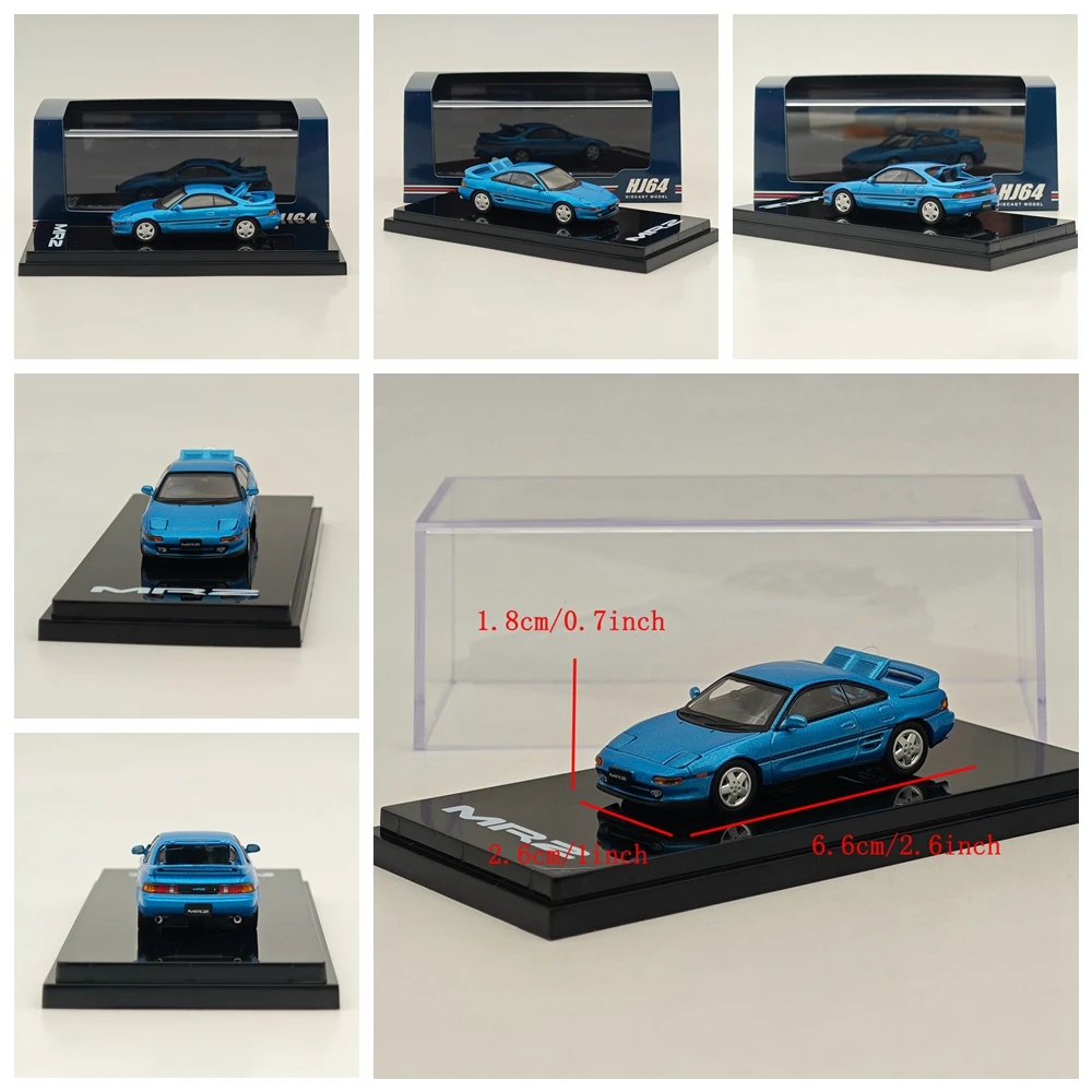 هواية اليابان 1/64 MR2 (SW20) GT-S 1991 HJ 642045   سلسلة Diecast نموذج سيارة مصغرة مجموعة محدودة نماذج السيارات لعبة المركبات