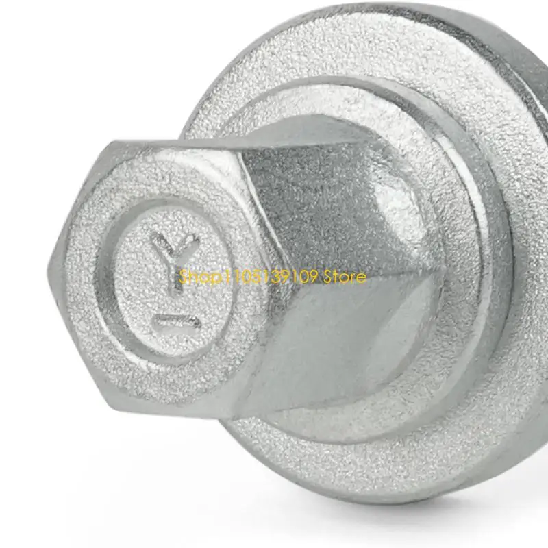Image 3: boulons rondelles poulie manivelle en acier, Solution fixation sécurisée, accessoires véhicule pour