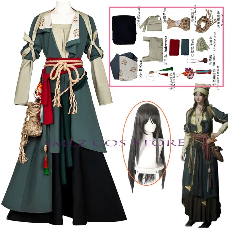 

Game Ying Ying Cosplay Where Winds Meet Costume Woman Role Play Outfit Halloween Christmas Party Comic Exquisite Dress props