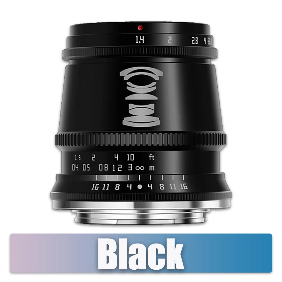 TTARTISAN APS-C 17mm F1.4 camera-lens met groot diafragma voor humanistische fotografie met Nikon Z5 Olympus EPM2 Sony A6000 A6400