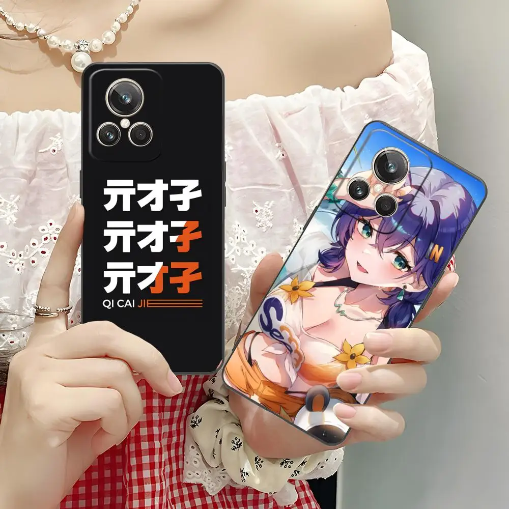 

Чехол для телефона Zenless Zone Zero Belle для Realme 15 14 13 12 11 10 9 Pro Plus T i Lite 5G, с красочным принтом, стильный чехол для смартфона
