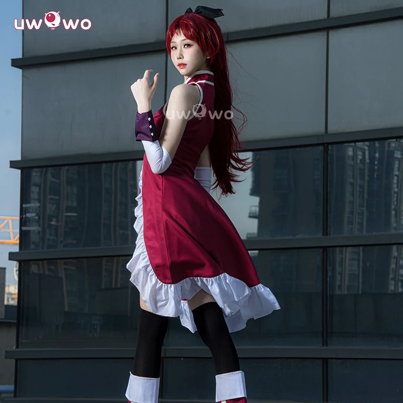 UWOWO Collab Series: Sakura Cospaly Costume Puellaa Magii Madokaa Magicaa Cosplay S-4XL  Halloween Women RoleOutfits