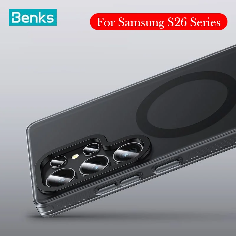 

Benks Case For Samsung S26 Ultra Plus Airbag Wireless Charging Back Cover Shell