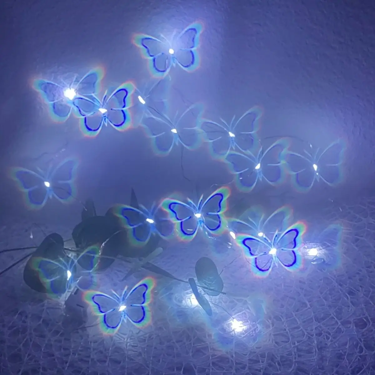 20 Stück Orange Papierrahmen Schmetterling-Effekt Diffraktionsbrillen Licht Feiertagsparty Strand Karneval Weihnachten Neujahrsgeschenk – Detail 2