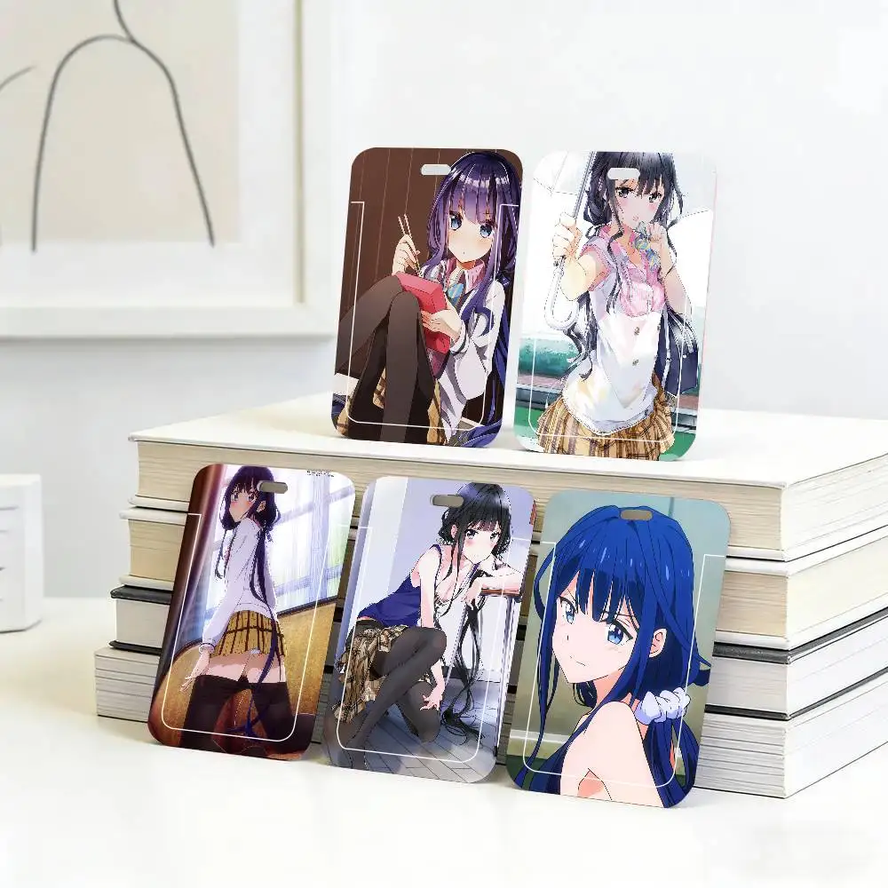 Adagaki Aki, Manga Japonés, Masamune Kun No Revenge, Porta Tarjetas con Cordón Negro, Porta Tarjetas de Comida para Estudiantes y Tarjetas de Identificación Escolar