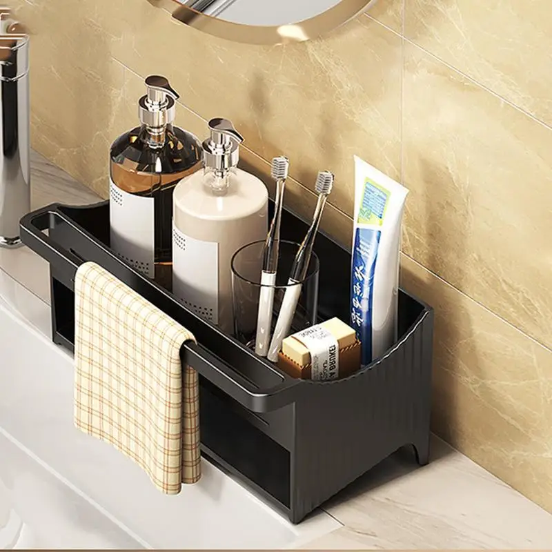 Sink Sponge Drain Rack, Sem Perfuração, Dishwashing Holder, Armazenamento De Cozinha, Acessórios