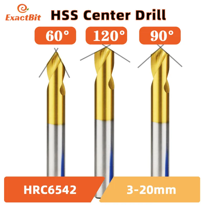 HSS 60 90 120 grados NC puntual taladro repuesto ubicación centro broca Preparar guía agujero piloto máquina herramienta de chaflán
