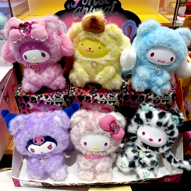 

2026 New Arrival Sanrio Forest Series Blind Box Mystery Box Vinyl Plush Keychain Toy Decoration Cute Girl Holiday Gifts In Stock