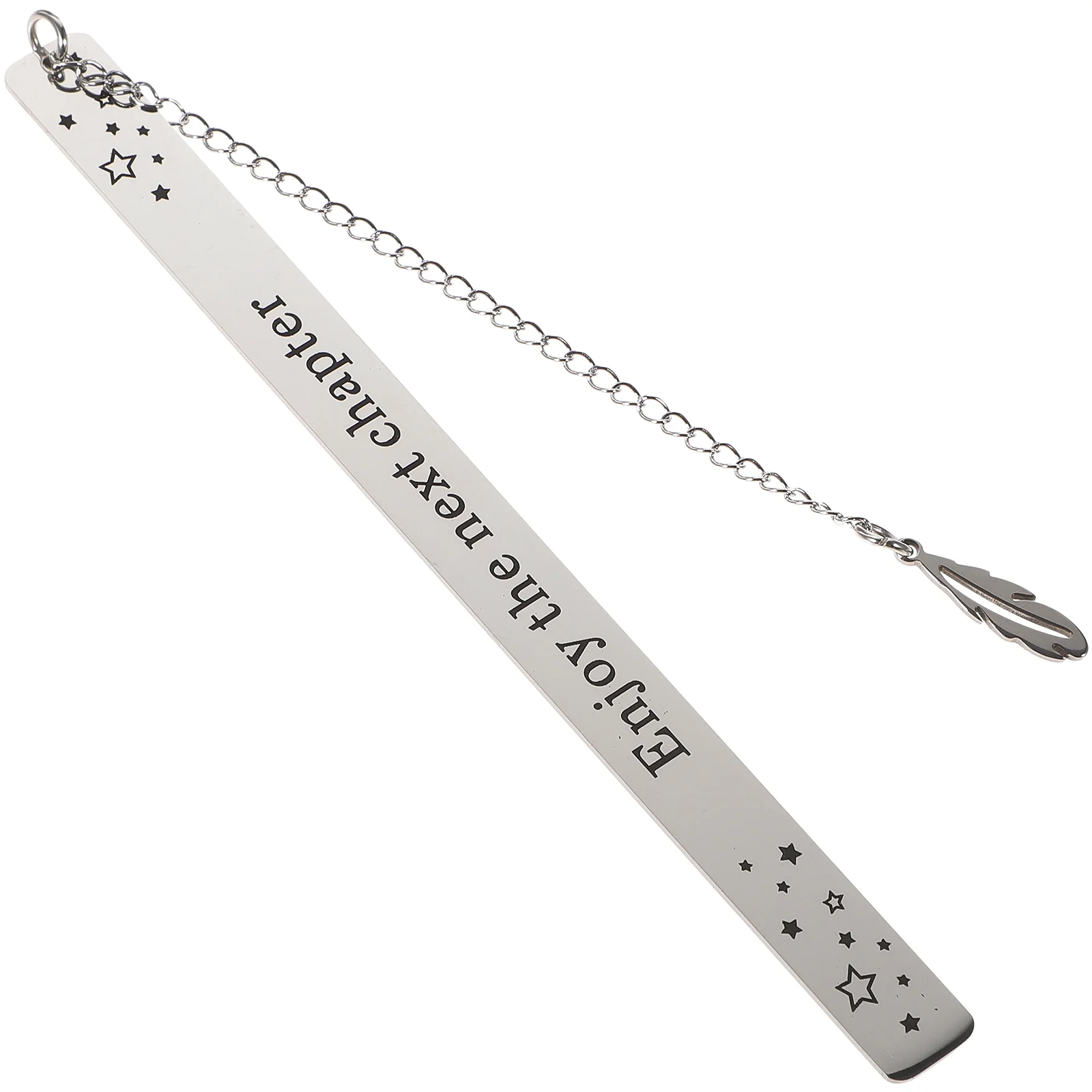 

Metal Inspirational Bookmarks Student Man for Kids Gifts Classmates Stainless Steel Teacher