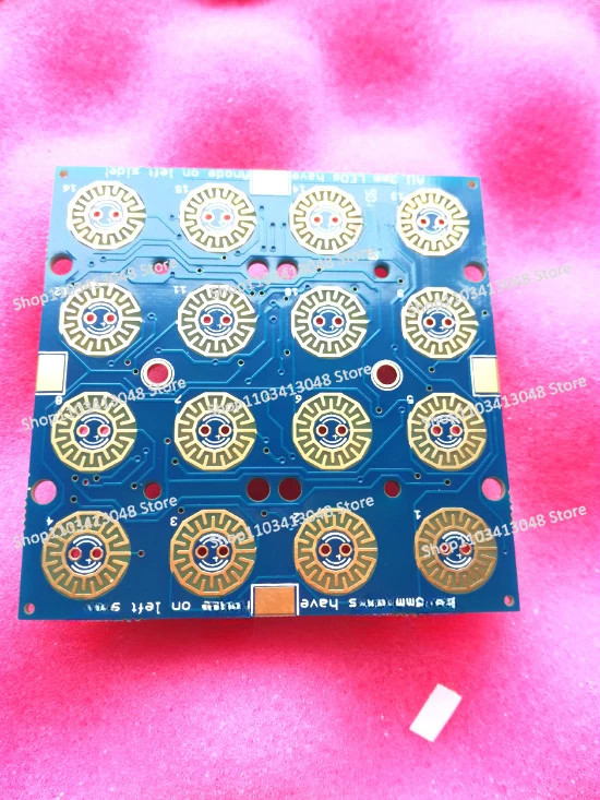 

1616 Trellis Monochrome Driver PCB 4x4 Button LED Board