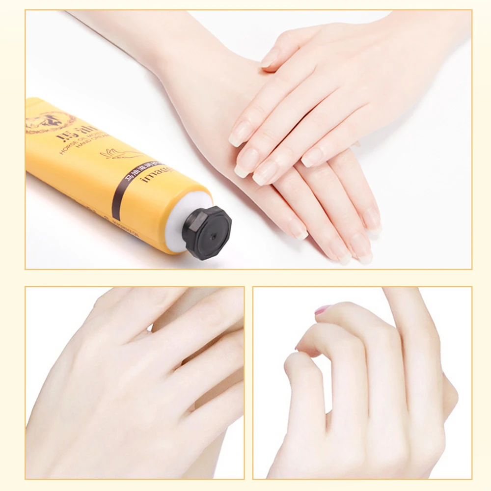 10pc Lewedo Horse Oil Hand Cream Autumn And Winter Hand Moisturizing Moisturizing, And Preventing Dry And Cracking Hand Care