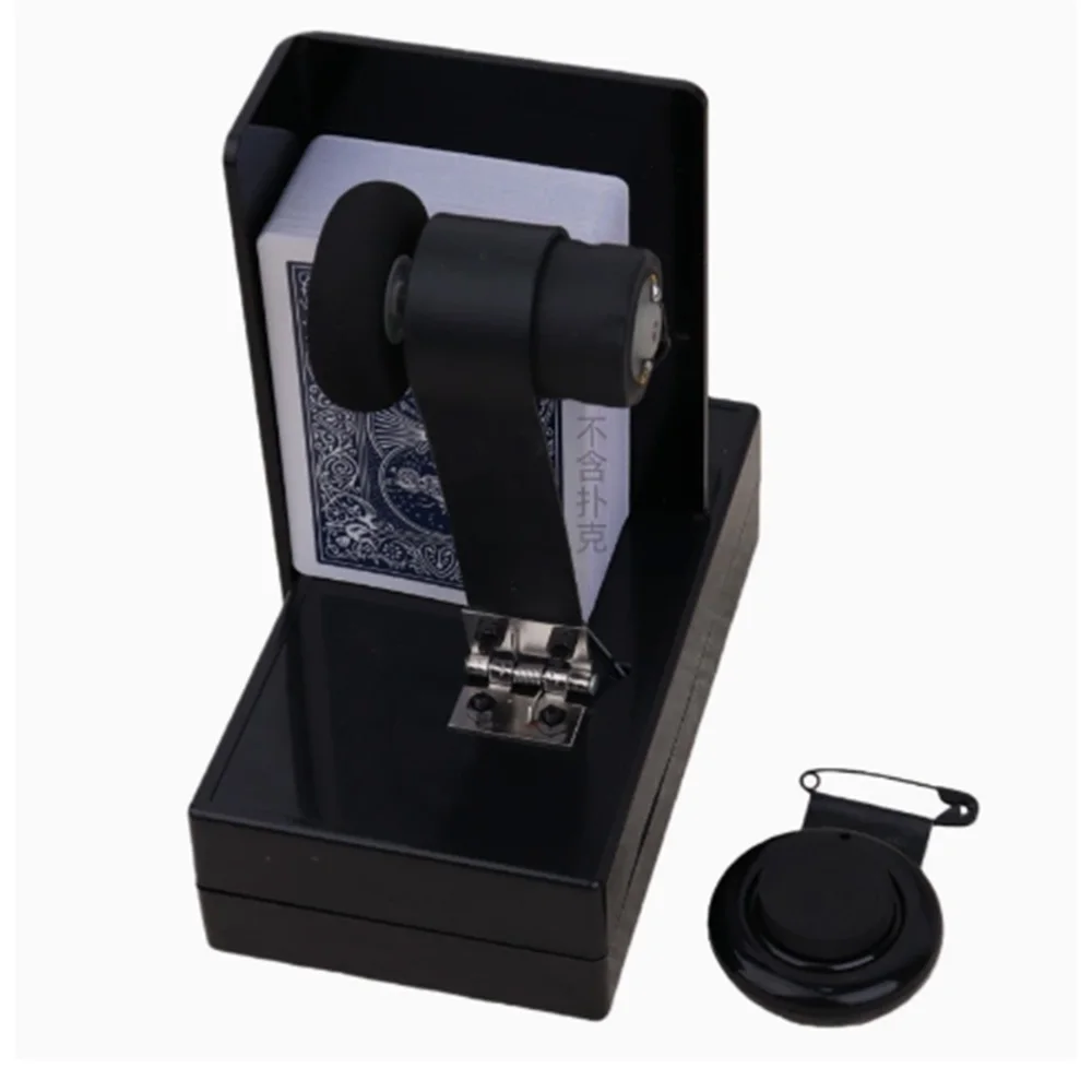 Remote Control Card Fountain Magic Tricks Spray Card Device Magic Props Stage Accessories Ountain Magic Metalism Gimmick G8097