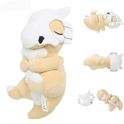 Cubone Sleeping Plush Toy Stuffed Soft Cartoons All Star Collection for Boys Girls Birthday Gift,10