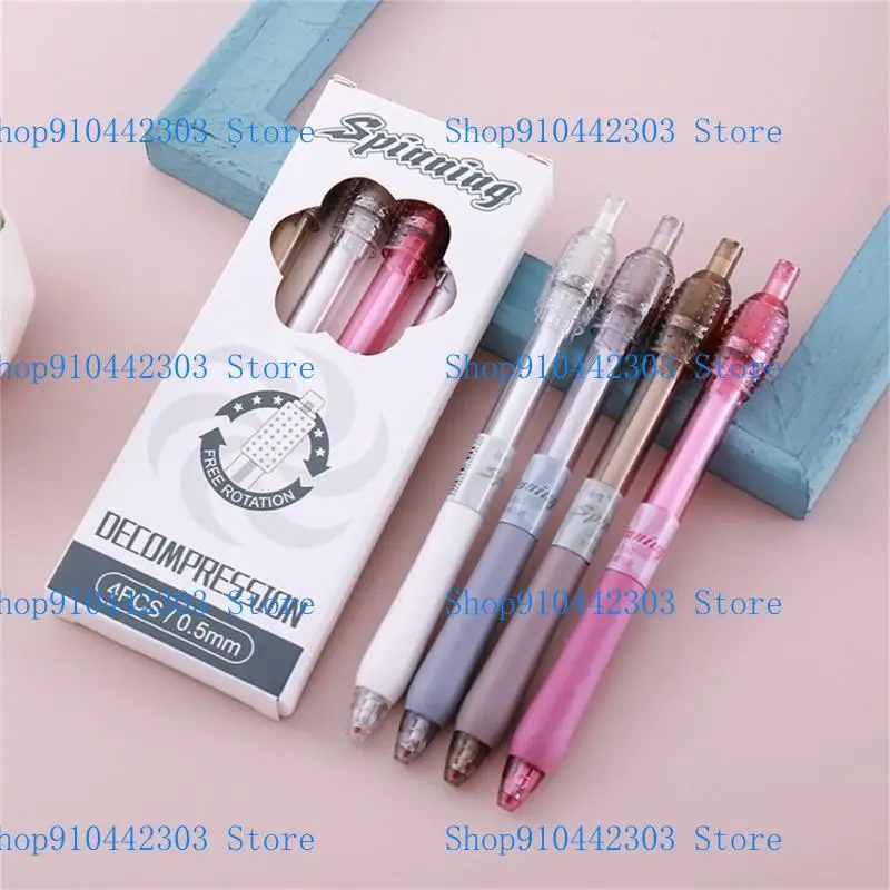 

L4MD сдача для шариковых ручек наборы ручек нажимают ручки с премиальными чернилами для записей.