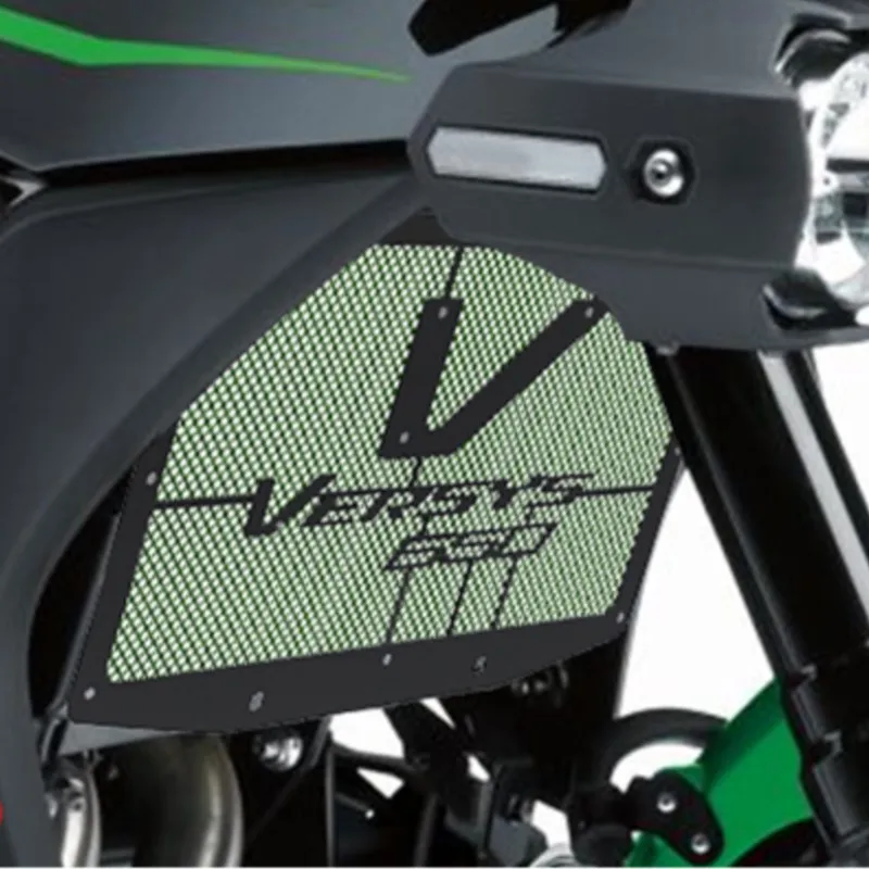 Cubierta protectora de rejilla de radiador para motocicleta, accesorio de ABS para Kawasaki KLE650, VERSYS650, 2006, 2007, 2008, 2009, VERSYS 650