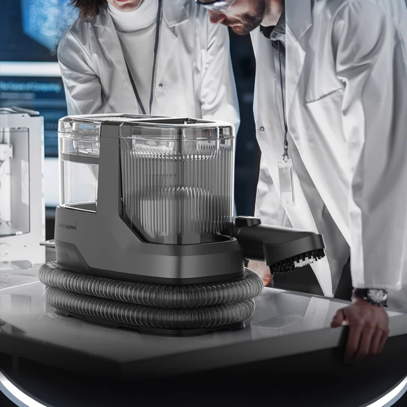 

German household fabric machine high temperature steam hot water cleaning carpet sofa multi-functional