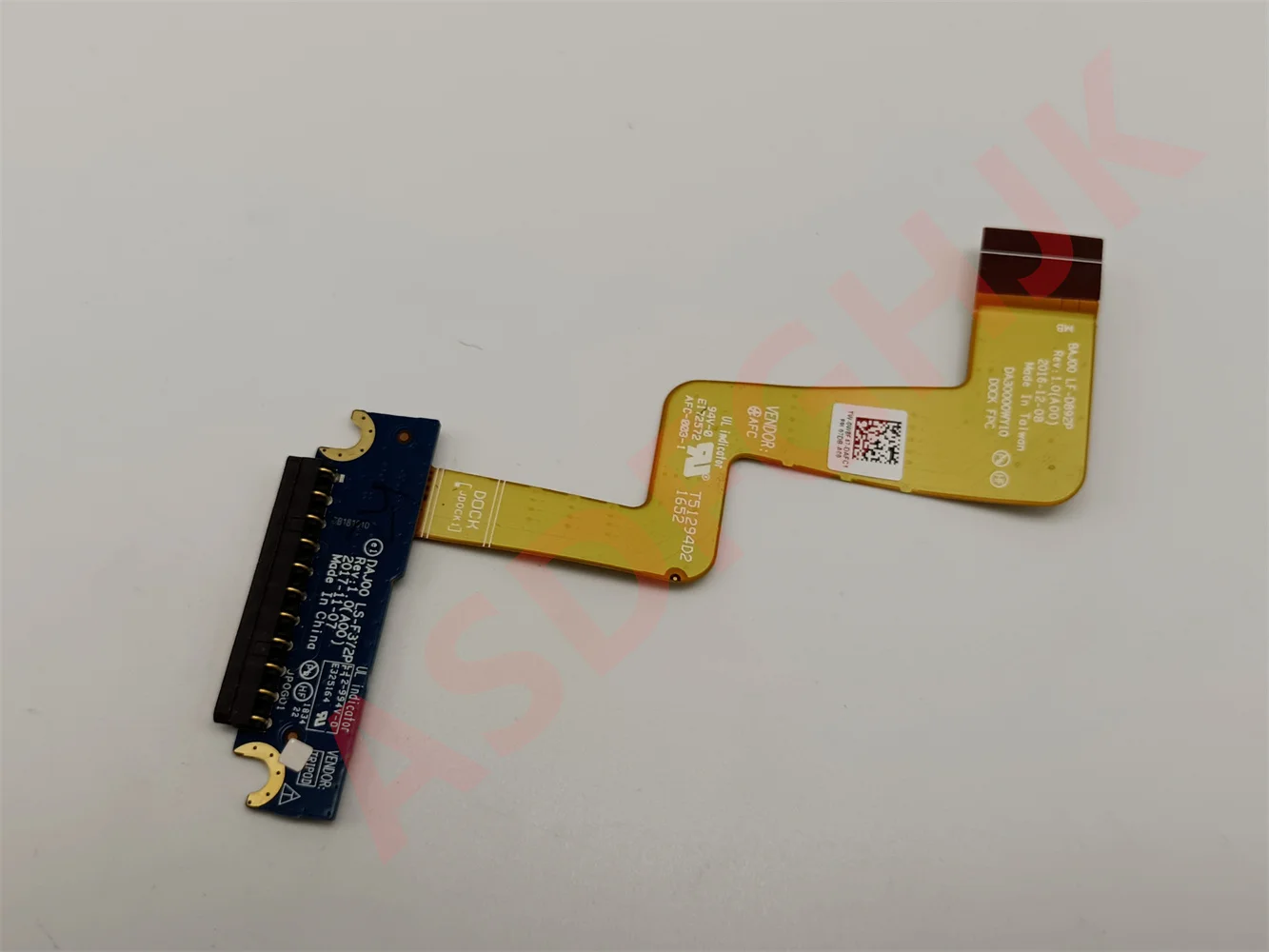 Original for Dell Latitude 5285 5290 two in one Docking station board 0156JN LS-D892P with flat cable 0W8F47 LS-F372P