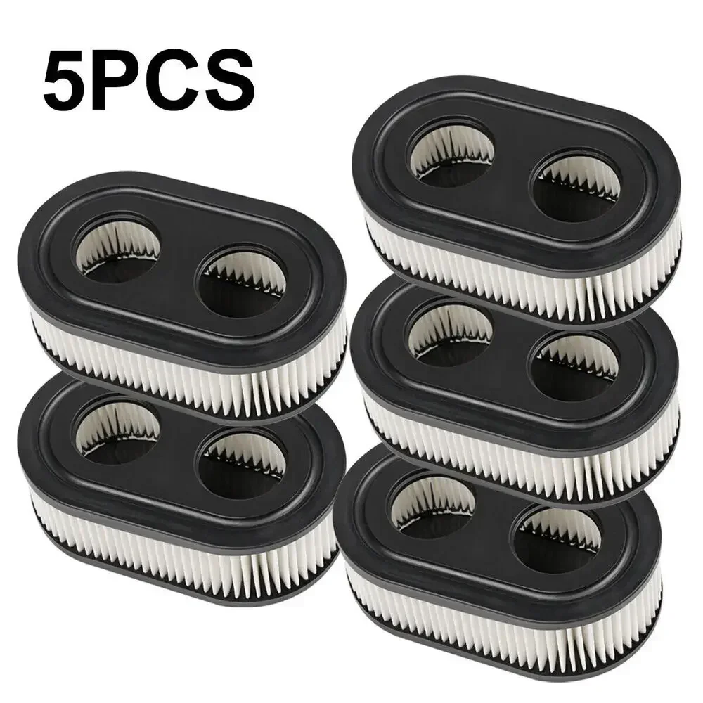 5PCS Lawn Mower Air Filter for Briggs Stratton 798452 K 593260 Replacement Lawn Mower Air Filters Garden Household Cleaning Tool