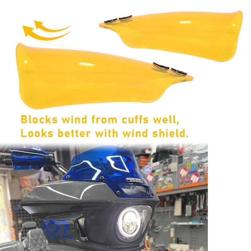 واقي اليد للدراجة النارية لموديلات Harley Softail 2018-2023 Touring 2024-2023