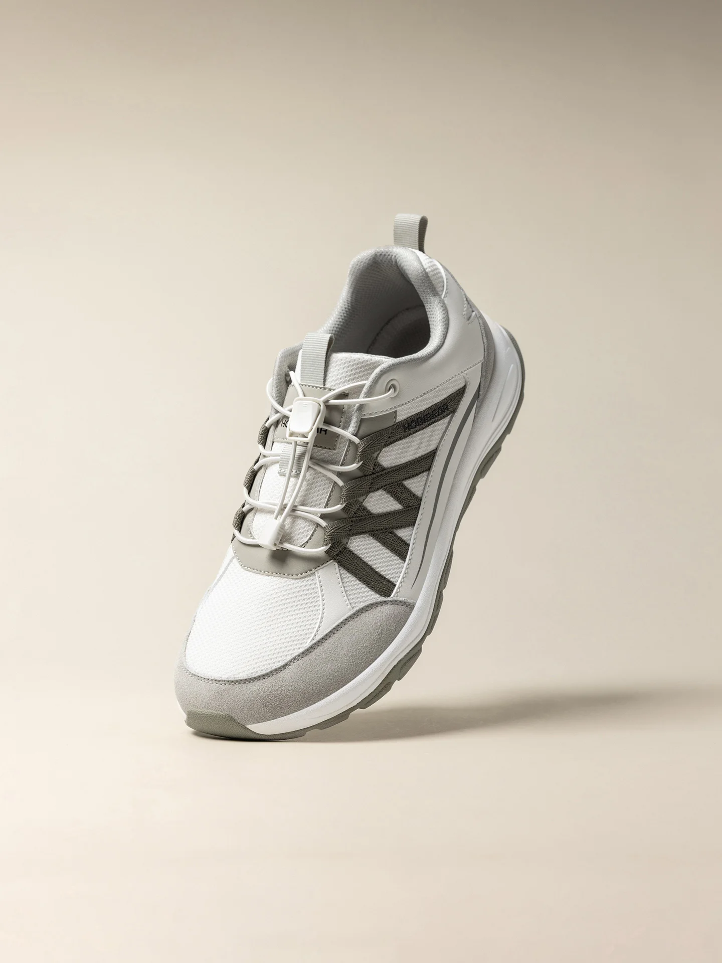 HOBIBEAR Unisex-Wanderschuhe mit breiter Zehenpartie, elastisches Band, Sneakers, Cross-Outdoor-Reise-Mesh-Laufschuhe für Männer und Frauen – Detail 17