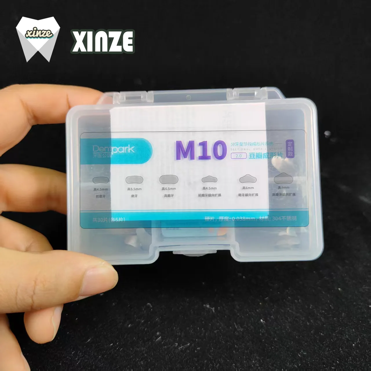 

Секционная система стоматологической матрицы, тип XVI # 1, # 2, # 3, # 4, # 5, # 6 М10 2,0 Нержавеющая сталь