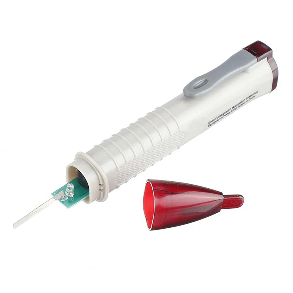 

Mini Electromagnetic Radiation Detector Inductive Non Contact Test Plastic Case Metal Electronic Core Field Detecting Pen