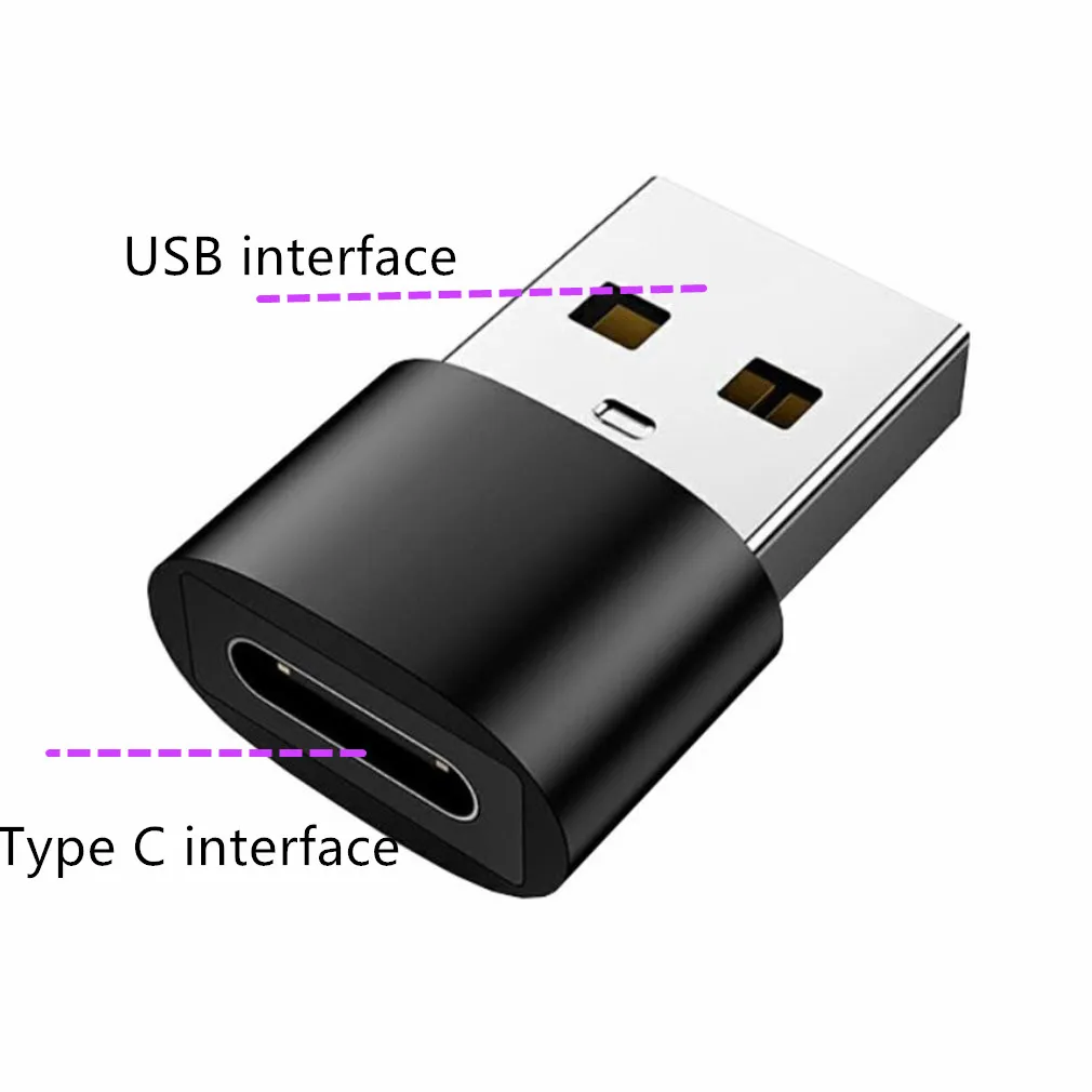 USB 3.0 To Type C Adapter OTG Fast Charging Male to USB Female Adapter USB C To USB Connector For iPhone 16 17 Samsung Adapter