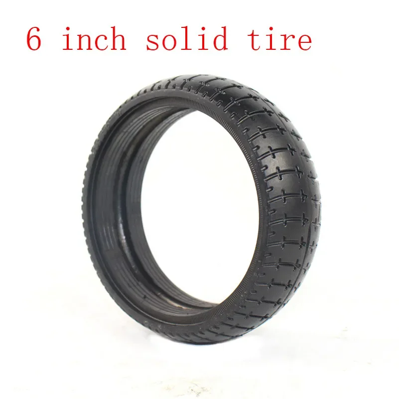 free shipping Good Quality 6 Inch Electric Scooter Solid Tire 6