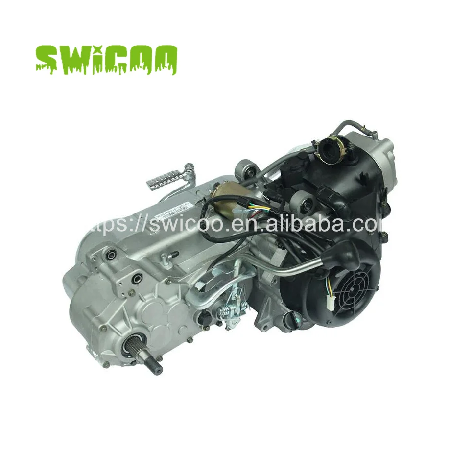محرك GY6 200cc CVT 61 مم مبرد بالزيت مع عكسي مدمج لـ ATV Quad