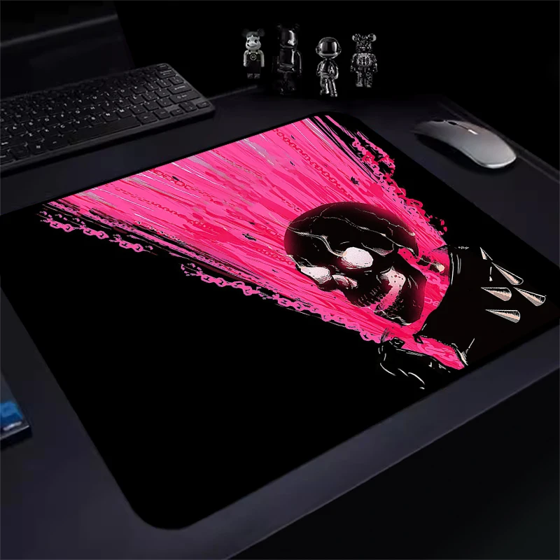 E-Sports Gaming Mouse Pad Balance Mousepad Gamer Skull Ultrafine Surface Mouse Mat Non-Slip Computer Desk Mat Premium Table Mats